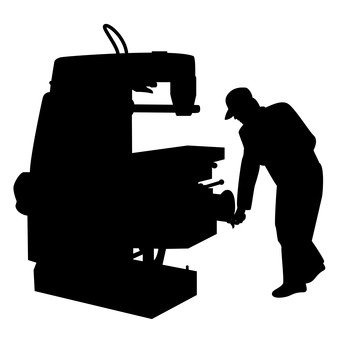 340x340 Free Silhouette Vector Part Time Job, Check