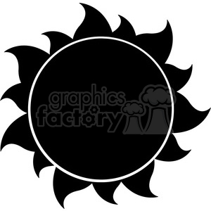 300x300 Sun Clipart Silhouette