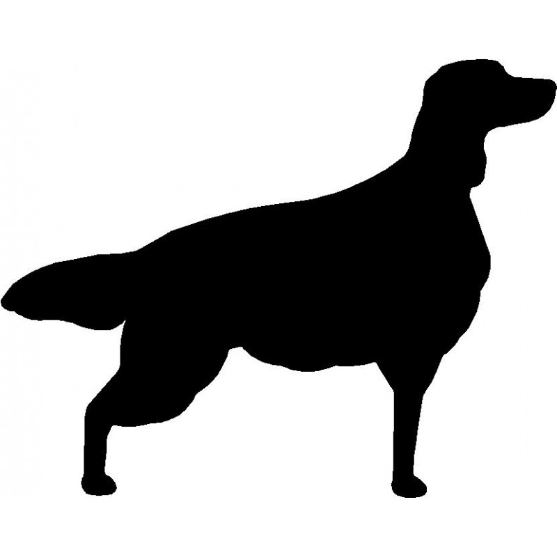 800x800 Dog Breed Silhouette Wall Hanging Magnetic Memo Irish Setter