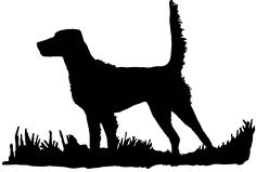 236x159 English Setter Silhouette Canidae English Setters
