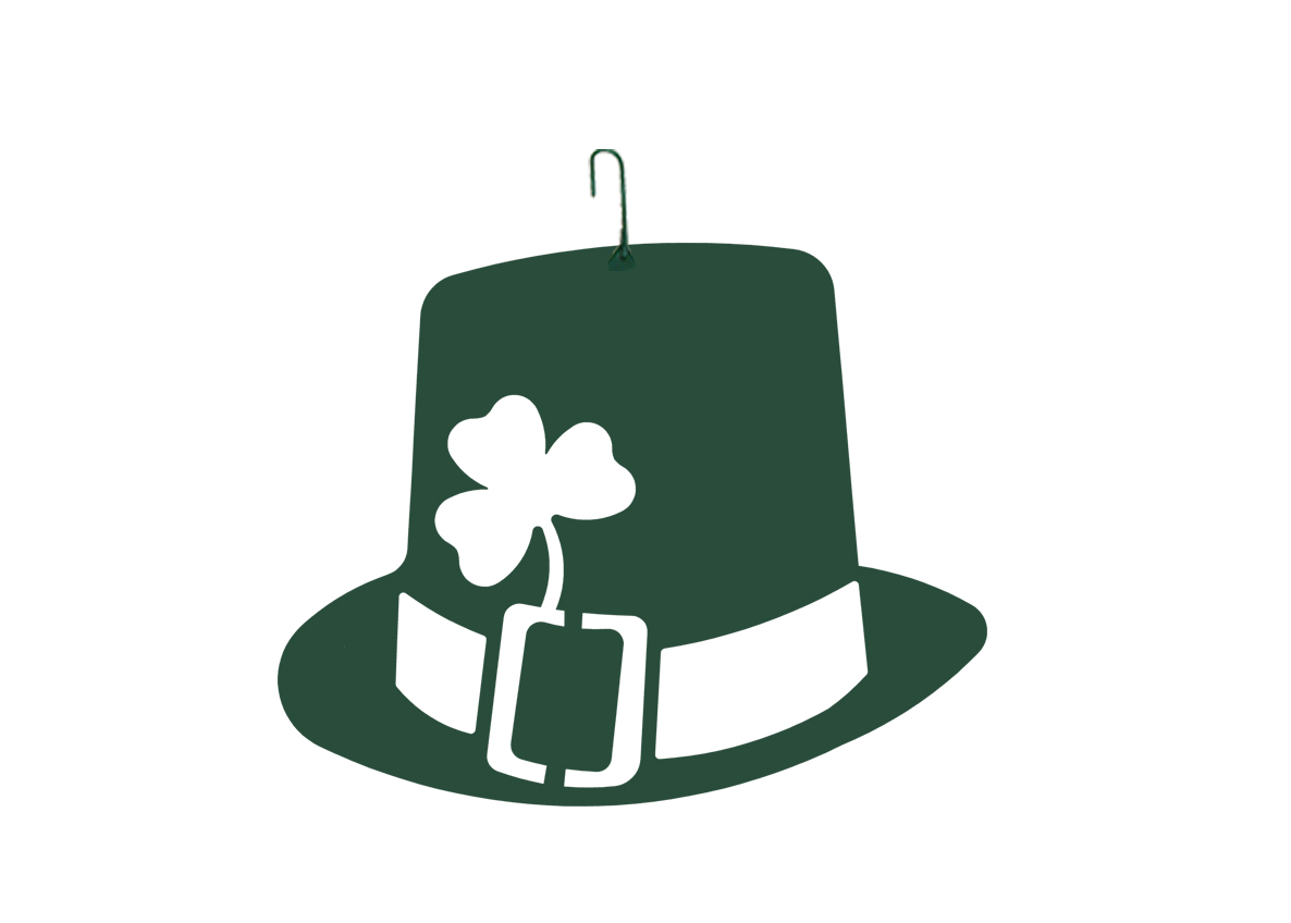 1186x848 Village Wrought Iron St. Pat Hat