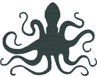 340x270 Octopus Silhouette Etsy