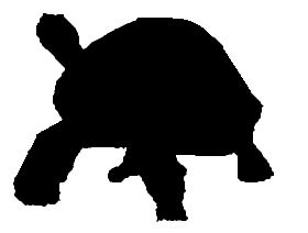 280x212 Tortoise Silhouette Clipart Panda