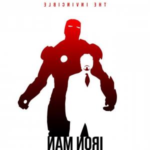 Iron Man Silhouette Vector at GetDrawings | Free download