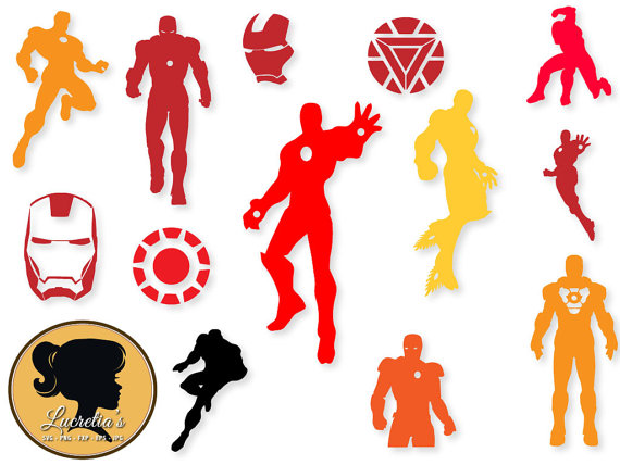 Iron Man Silhouette Vector at GetDrawings | Free download