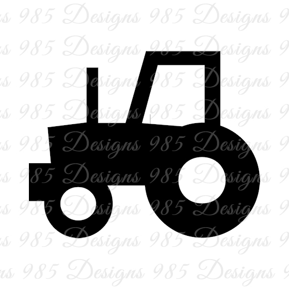 570x570 Tractor Svg For Cricut And Silhouette By 985 Graphic Designs On Zibbet
