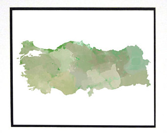 340x270 Istanbul Silhouette Etsy