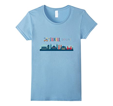 466x436 Istanbul Turkey Skyline Silhouette T Shirt Istanbul