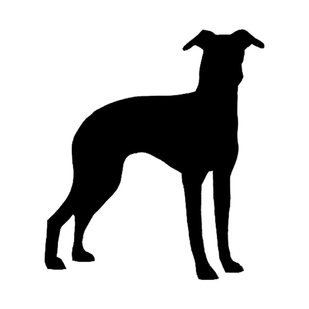 630x630 Italian Greyhound Silhouette