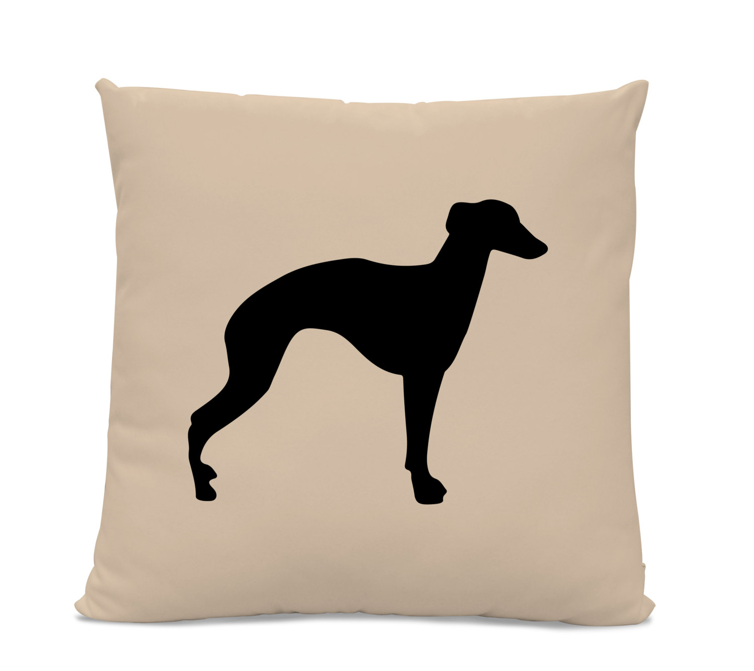 1500x1335 Greyhound Silhouette Pillow Your Choice Of Color Modern