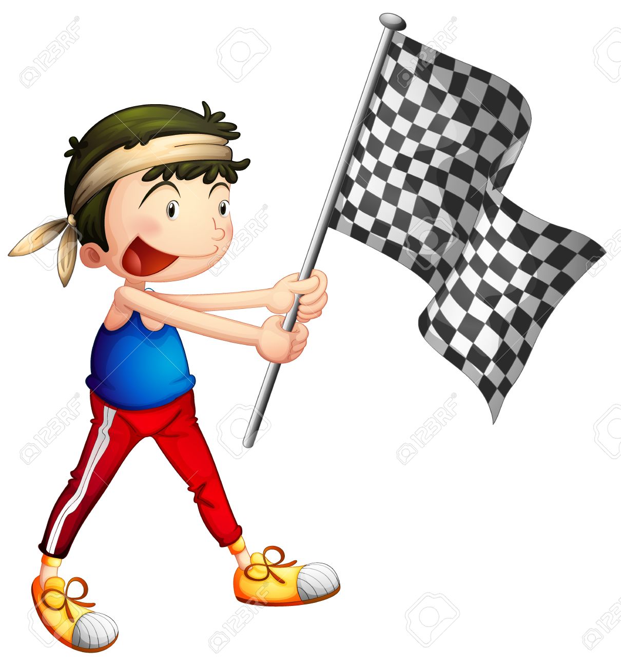 1210x1300 Raising Flag Clipart