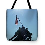 180x180 Raising Old Glory Morning Silhouette