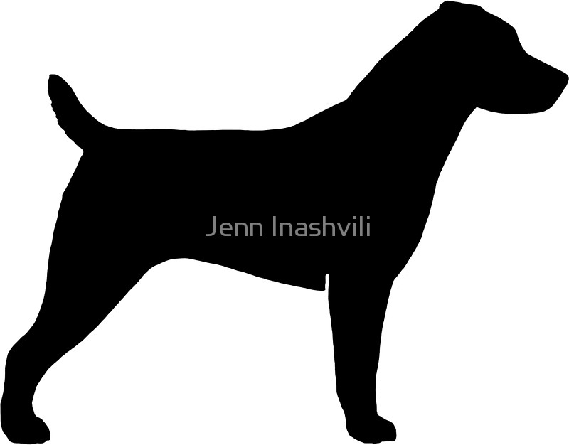 800x626 Jack Russell Terrier Silhouette(S) Stickers By Jenn Inashvili