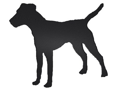 400x305 Jack Russell Terrier Silhouette Embroidery Designs, Machine