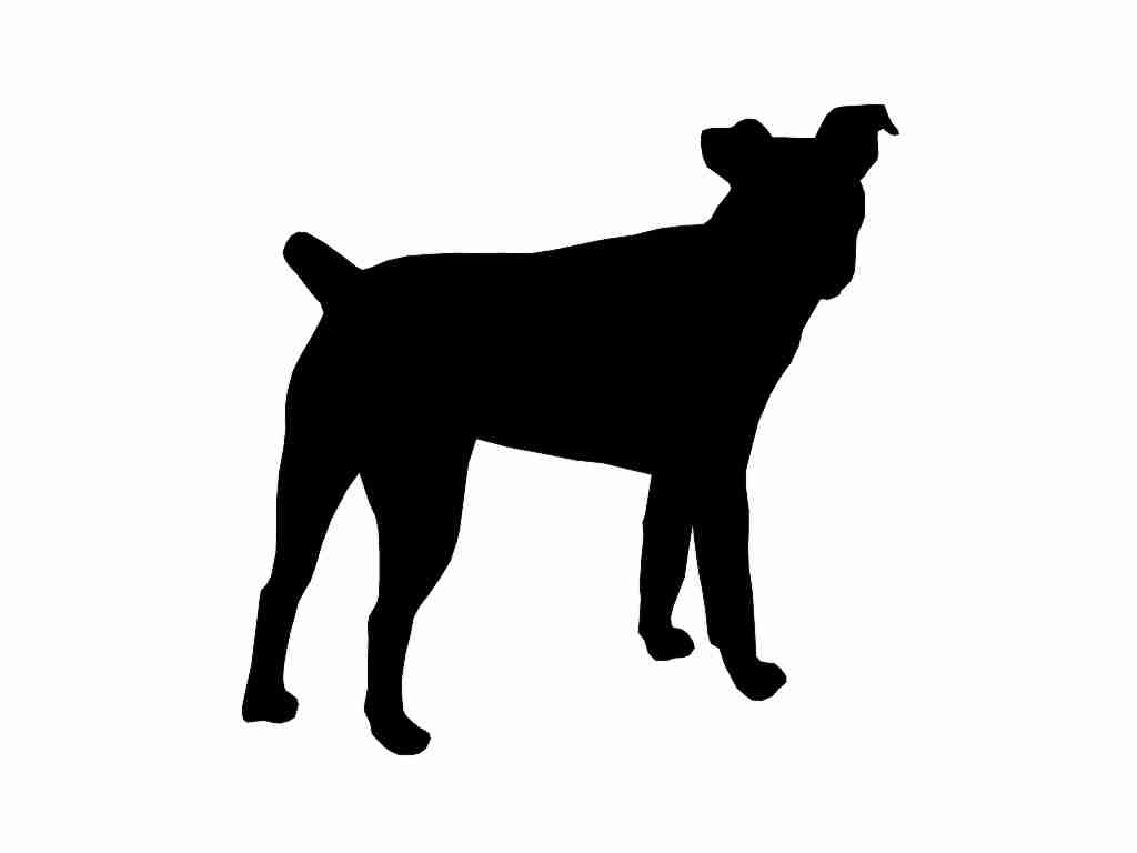 1024x768 Jack Russell Terrier V3 Dog Breed Silhouette Custom Die Cut