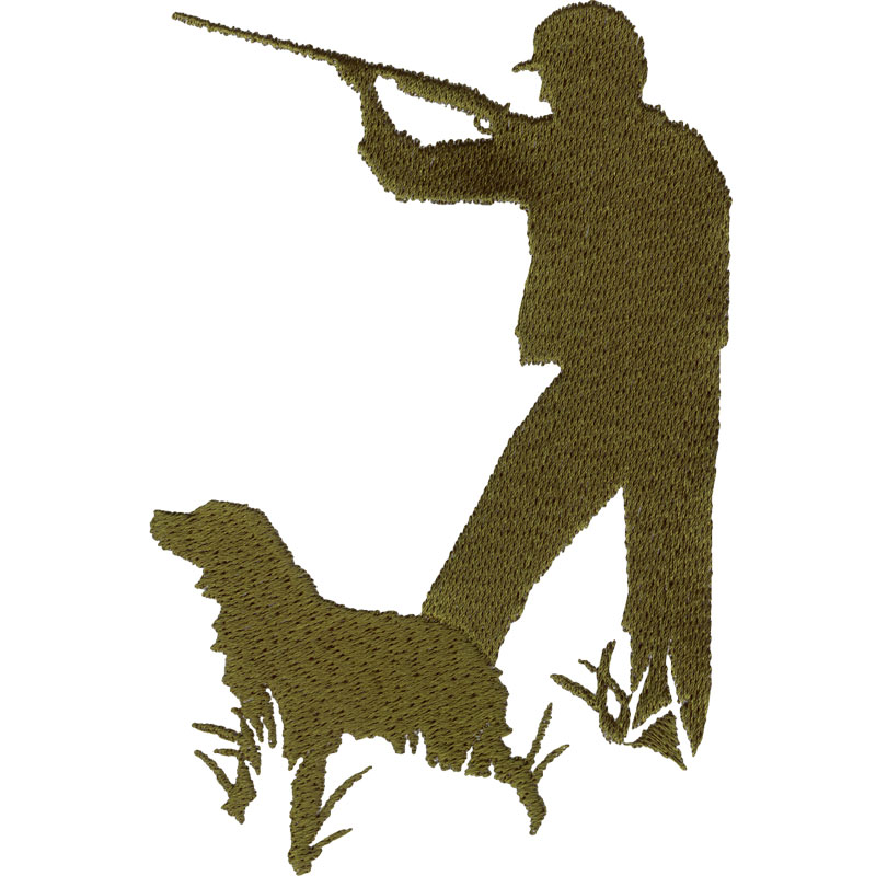 800x800 Hunter Amp Dog Silhouette