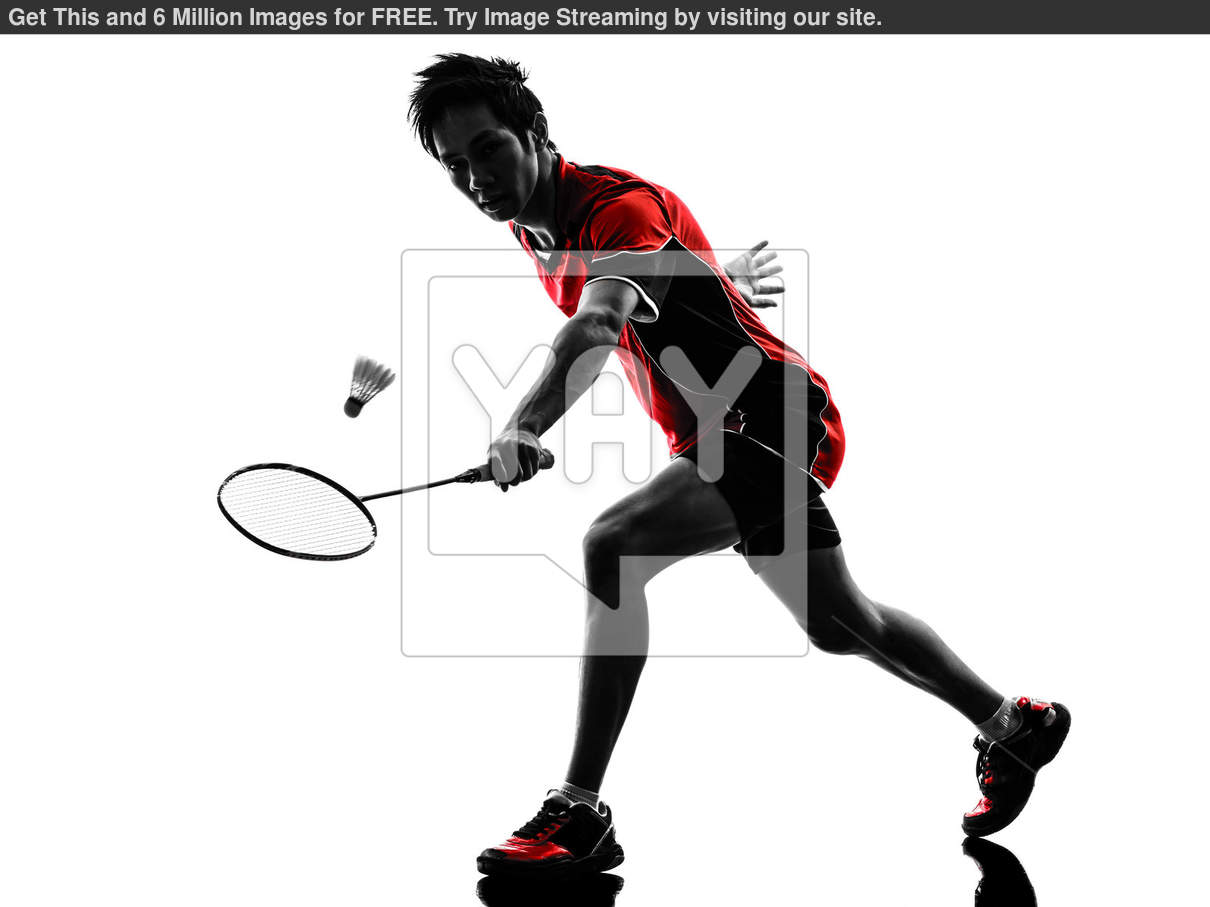 1210x907 Badminton Player Young Man