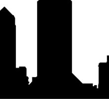 220x200 Jacksonville Skyline Stickers Redbubble