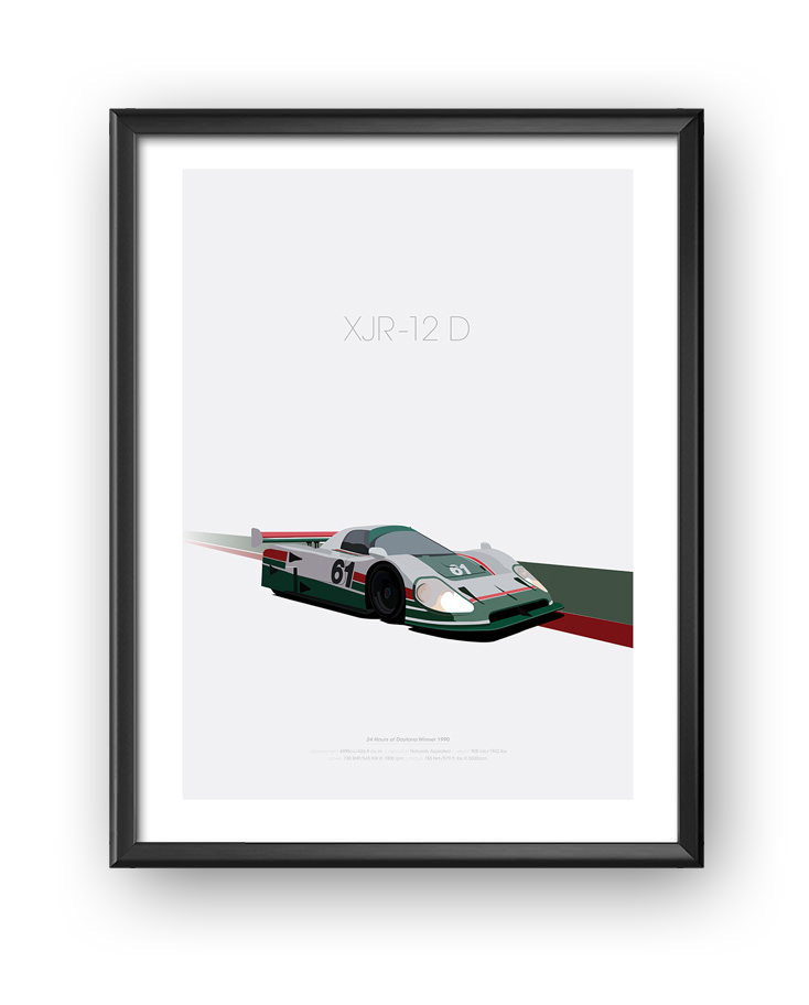 734x912 Jaguar Xjr 12 Poster Print Simply Petrol