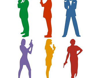 340x270 Spy Silhouette Etsy