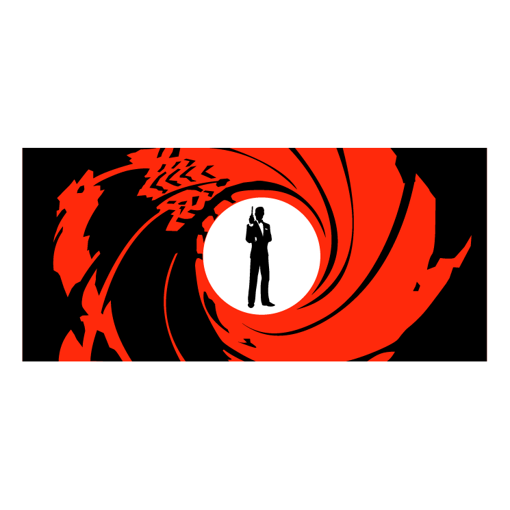 745x745 James Bond 007 0 Free Vector 4vector