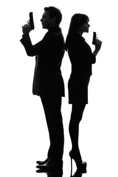 236x353 James Bond Silhouettes