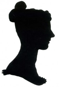 Jane Austen Silhouette at GetDrawings | Free download