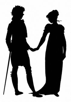 Jane Austen Silhouette at GetDrawings | Free download