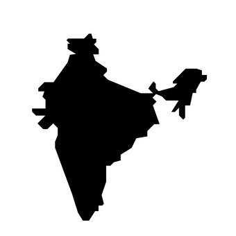 340x340 Free Silhouette Vector Map, Dust, Nippon