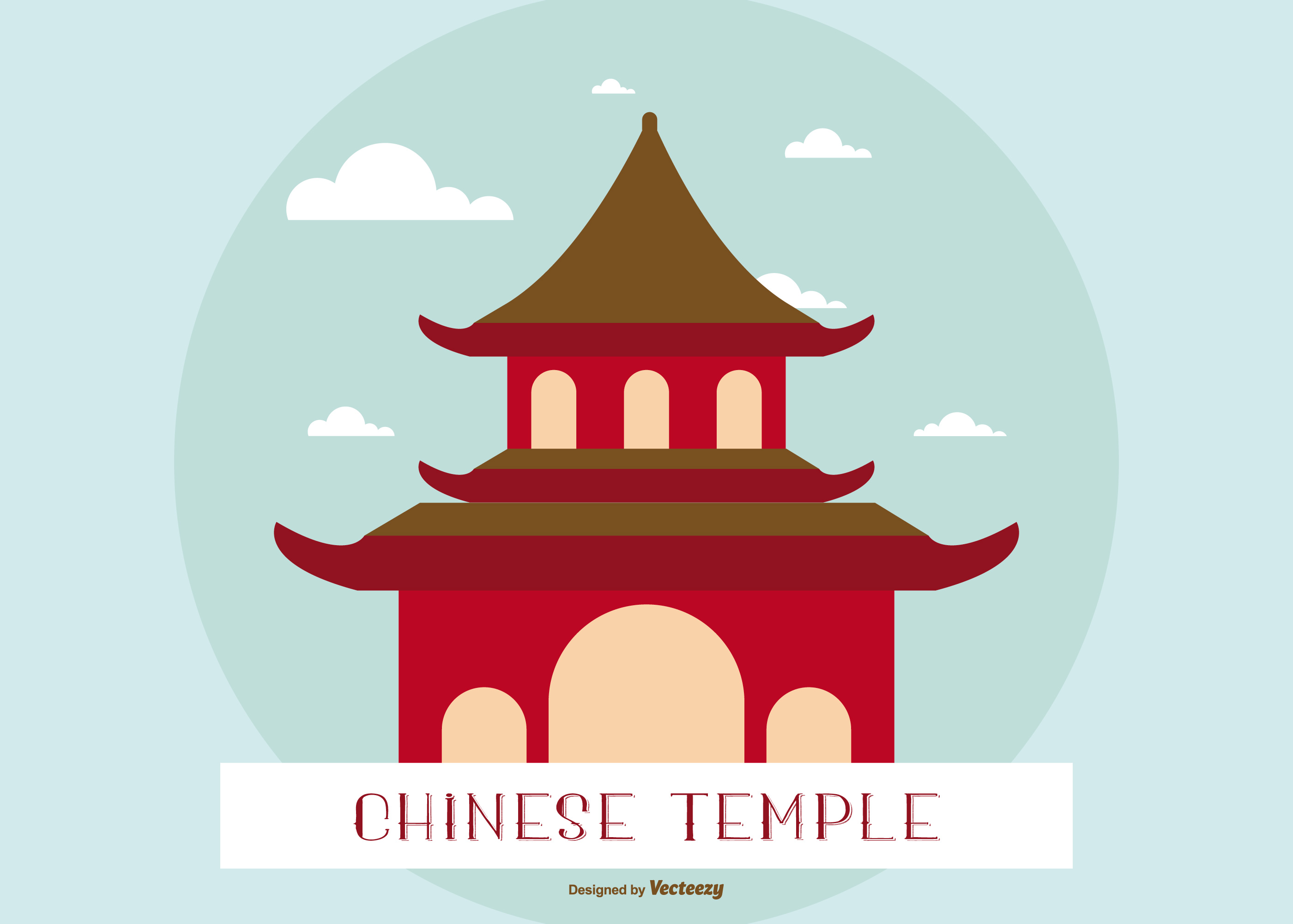 2800x2000 Japanese Architecture Silhouette Vectors