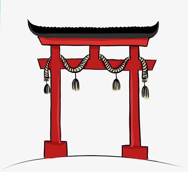 650x595 Japanese Temple, Hand Painted, Temple, Japan Png And Psd File