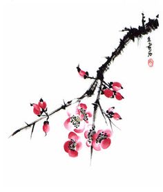 236x279 Japanese Cherry Blossom Drawing