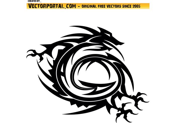 700x490 Dragon Vector