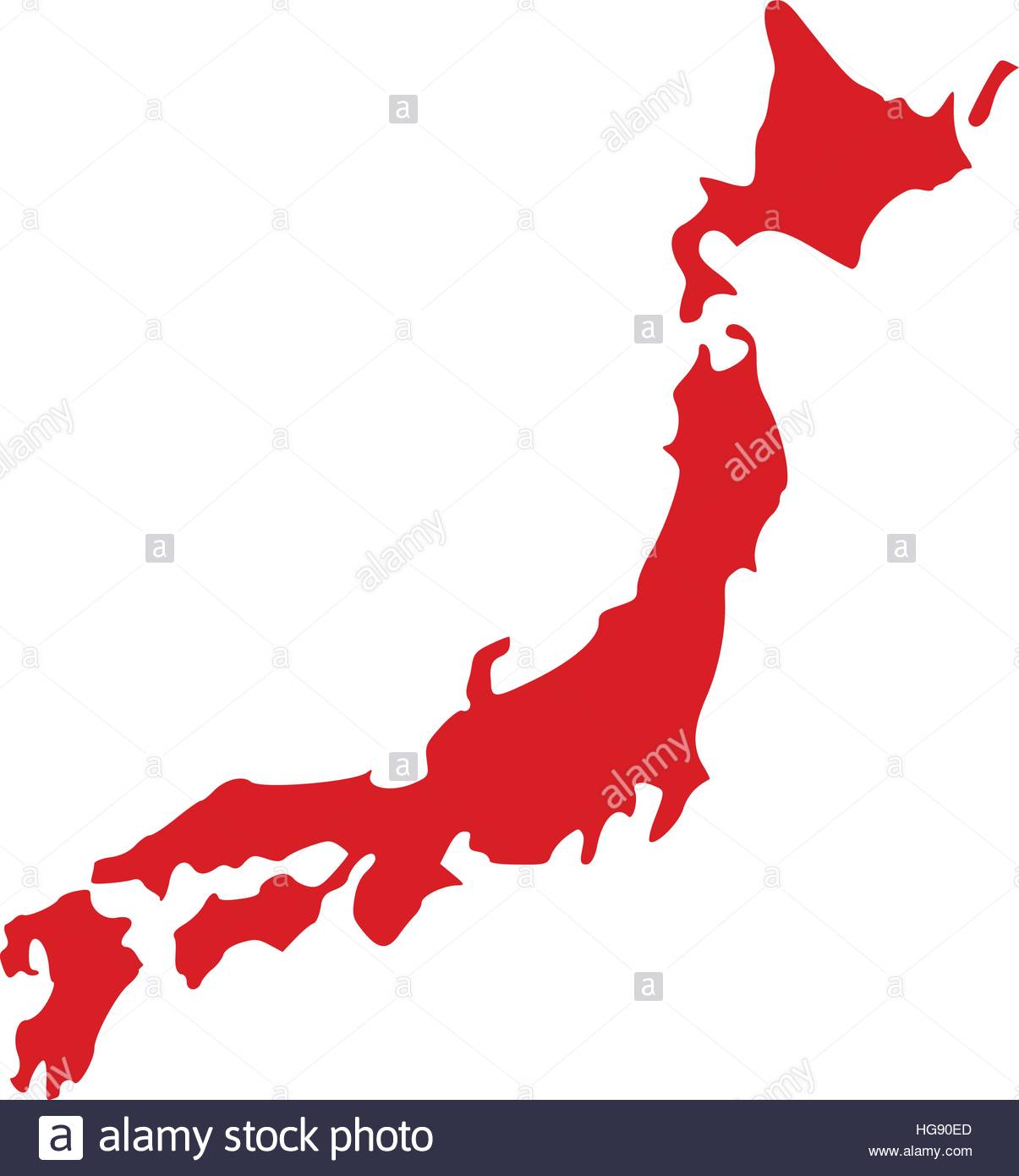 1205x1390 Japan Map Stock Vector Images