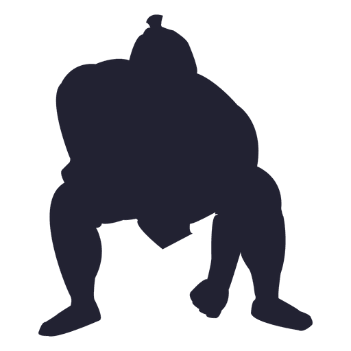 512x512 Japanese Sumo Silhouette