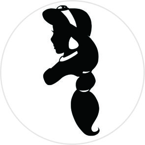 Download Jasmine And Aladdin Silhouette at GetDrawings.com | Free ...