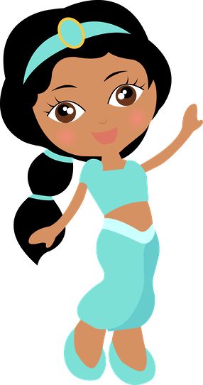 286x542 Jasmine Clipart Silhouette