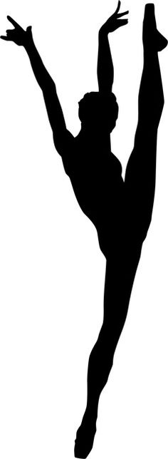 236x644 Jazz Dancer Silhouette
