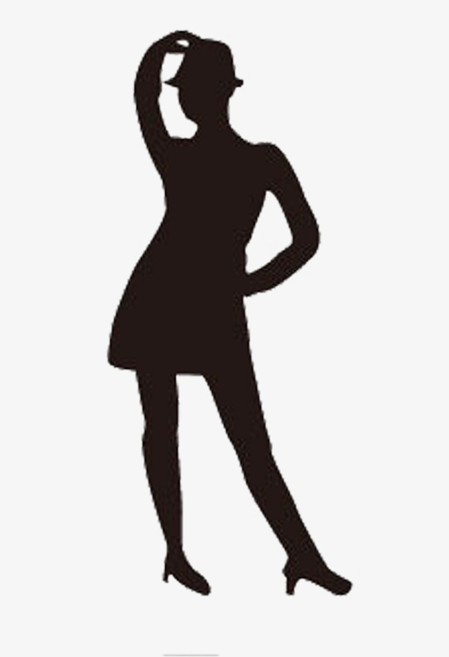 650x951 Hop Jazz Dance Girl Silhouette, Dancing, Dance, Girl Png Image