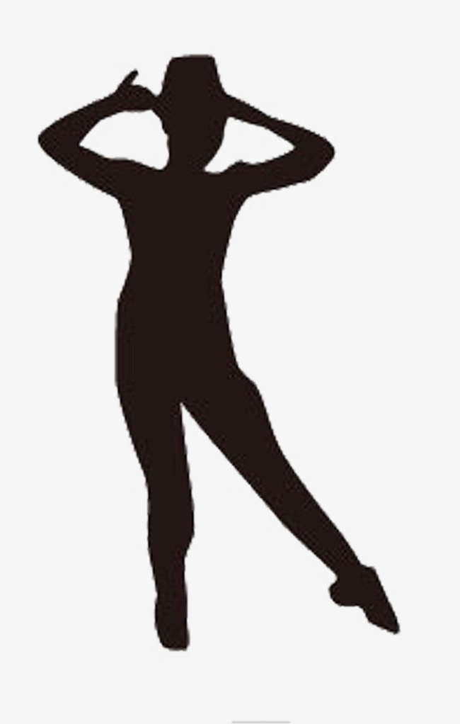 650x1022 Hop Jazz Dance Girl Silhouette, Jazz, Dance, Dancing Png Image