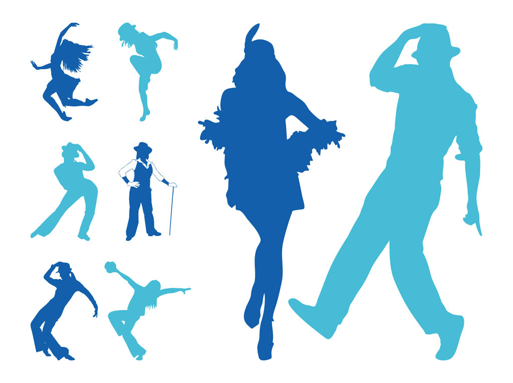 1024x765 Jazz Dance Silhouette Clip Art