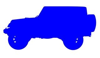 320x187 Jeep Silhouette 1 Decal Sticker