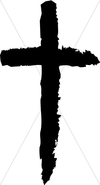 332x612 Simple Calvary Silhouette Crosses Cross Clipart
