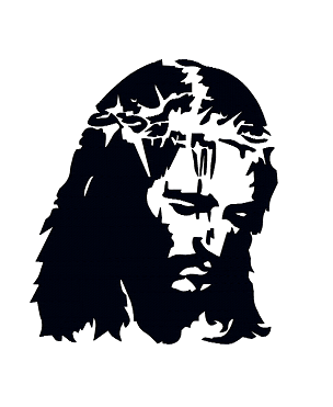 Jesus Christ Silhouette Illustration at GetDrawings | Free download