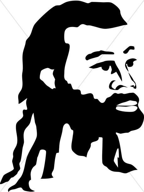 459x612 African Jesus Jesus Clipart