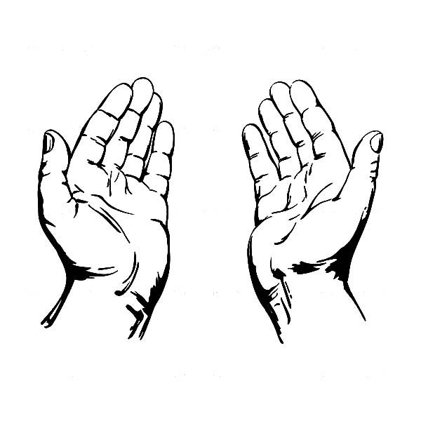 600x600 Jesus Hands Clipart