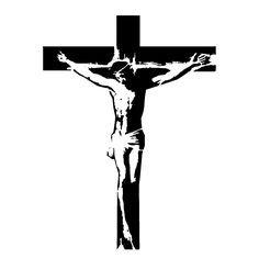 Jesus On The Cross Silhouette at GetDrawings | Free download