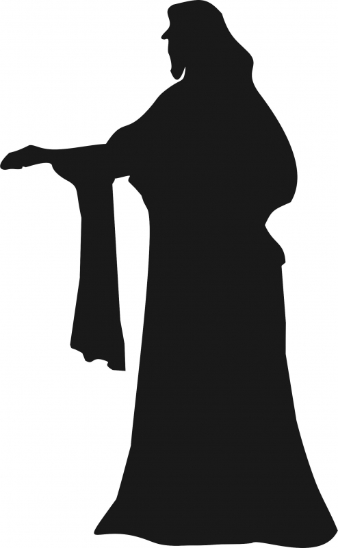 Jesus Silhouette at GetDrawings | Free download