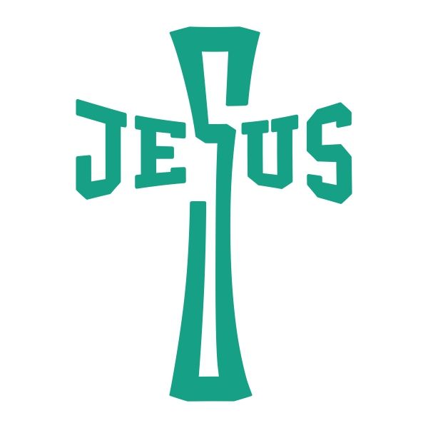 600x600 Jesus Cross Cuttable Design Downloaded Jesus Cross