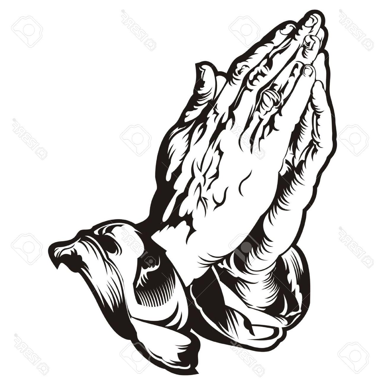 1300x1300 Top 10 Praying Hands Tatto Vector Stock Tattoo Cross Jesus Images
